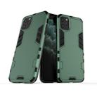 For iPhone 11 Pro Simple Style Shockproof PC + TPU Case(Green) - 1