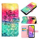 For Samsung Galaxy A03S US 165.8mm 3D Painting Horizontal Flip Leather Case(Chasing Dreams) - 1