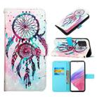 For Samsung Galaxy A53 5G 3D Painting Horizontal Flip Leather Case(Color Drop Wind Chimes) - 1