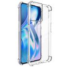 For OnePlus Ace 5G/10R 5G imak All-inclusive Shockproof Airbag TPU Case with Screen Protector(Transparent) - 1