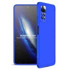 For Xiaomi Redmi Note 11 Pro 4G / 5G Global GKK Three Stage Splicing Full Coverage PC Case(Blue) - 1
