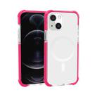 For iPhone 13 Magsafe Magnetic Acrylic Shockproof Phone Case(Pink) - 1