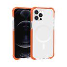 For iPhone 13 Pro Magsafe Magnetic Acrylic Shockproof Phone Case (Orange) - 1
