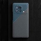 For vivo X Fold Carbon Fiber Shockproof Phone Case(Black+Blue) - 1