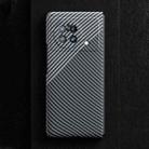 For vivo X Fold Carbon Fiber Shockproof Phone Case(Black+Silver) - 1
