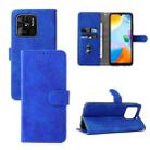 For Xiaomi Redmi 10C Skin Feel Magnetic Flip Leather Phone Case(Blue) - 1
