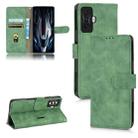 For Xiaomi Poco F4 GT/Redmi K50 Gaming Skin Feel Magnetic Flip Leather Phone Case(Green) - 1