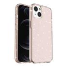 For iPhone 14 Shockproof Terminator Style Glitter Powder Protective Case (Gold) - 1