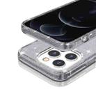 For iPhone 14 Pro Max Shockproof Terminator Style Glitter Powder Protective Case (Grey) - 5