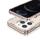 For iPhone 14 Pro Max Shockproof Terminator Style Glitter Powder Protective Case (Gold) - 5