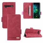 For TCL 10 Pro Magnetic Clasp Flip Leather Phone Case(Red) - 1