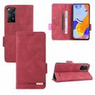 For Xiaomi Redmi Note 11 Pro 5G Magnetic Clasp Flip Leather Phone Case(Red) - 1