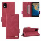 For ZTE Biade A31 Magnetic Clasp Flip Leather Phone Case(Red) - 1