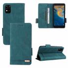 For ZTE Biade A31 Magnetic Clasp Flip Leather Phone Case(Green) - 1