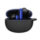 For Realme Buds Air 3 Silicone Earphone Protective Case with Hook(Black) - 1