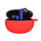 For Realme Buds Air 3 Silicone Earphone Protective Case with Hook(Red) - 1