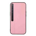 For Huawei Mate Xs 2 Two-color Litchi Texture PU Phone Case(Pink) - 1