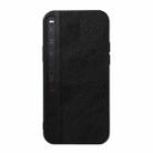For Huawei Mate Xs 2 Two-color Litchi Texture PU Phone Case(Black) - 1