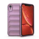 For iPhone XR Magic Shield TPU + Flannel Phone Case(Purple) - 1