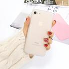 For iPhone SE 2022 / SE 2020 / 8 / 7 1.5mm Liquid Emulsion Translucent TPU case(White) - 1