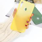 For Galaxy A20s 1.5mm Liquid Emulsion Translucent TPU case(Yellow) - 1