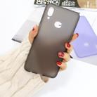 For Galaxy A10s 1.5mm Liquid Emulsion Translucent TPU case(Black) - 1