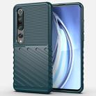 For Xiaomi Mi 10 Pro Thunderbolt Shockproof TPU Soft Case(Dark Green) - 1