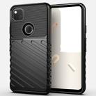 For Google Pixel 4a Thunderbolt Shockproof TPU Soft Case(Black) - 1