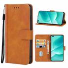 For Huawei nova 9z 5G Leather Phone Case(Brown) - 1