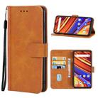 For UMIDIGI Power 7 Leather Phone Case(Brown) - 1