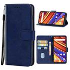 For UMIDIGI Power 7 Leather Phone Case(Blue) - 1