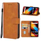 For UMIDIGI Power 7S Leather Phone Case(Brown) - 1