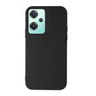 For OnePlus Nord CE 2 Lite 5G Carbon Fiber Texture Shockproof Protective Phone Case(Black) - 1