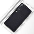 For Xiaomi Mi 10 Shockproof Cloth Texture PC + TPU Protective Case(Black) - 1
