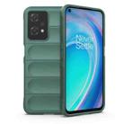 For Realme 9 Pro / Realme V25 5G / Realme 9 5G EU Version Magic Shield TPU + Flannel Phone Case(Dark Green) - 1