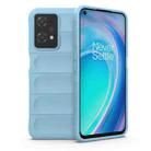 For Realme 9 Pro / Realme V25 5G / Realme 9 5G EU Version Magic Shield TPU + Flannel Phone Case(Light Blue) - 1