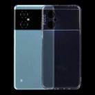 For Xiaomi Redmi Note 11T Pro 0.75mm Ultra-thin Transparent TPU Phone Case - 1