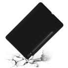 For Samsung Galaxy Tab S8 Ultra Pure Color Liquid Silicone Shockproof Tablet Case(Black) - 4