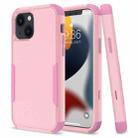 For iPhone 14 Commuter Shockproof TPU + PC Phone Case (Pink) - 1