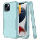 For iPhone 14 Commuter Shockproof TPU + PC Phone Case (Grey Green) - 1