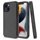 For iPhone 14 Plus Commuter Shockproof TPU + PC Phone Case  (Black) - 1