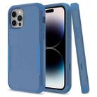 For iPhone 14 Pro Max Commuter Shockproof TPU + PC Phone Case (Royal Blue) - 1