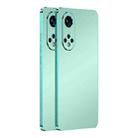 For Honor 50 Ultra Thin Electroplated Frosted TPU Phone Case(Light Green) - 1