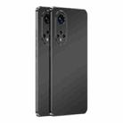 For Honor 50 Ultra Thin Electroplated Frosted TPU Phone Case(Black) - 1