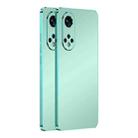 For Honor 50 Pro Ultra Thin Electroplated Frosted TPU Phone Case(Light Green) - 1