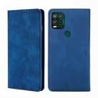 For Motorola Moto G Stylus 2022 Skin Feel Magnetic Horizontal Flip Leather Phone Case(Blue) - 1