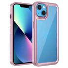 For iPhone 14 Forerunner TPU+PC Phone Case (Pink) - 1