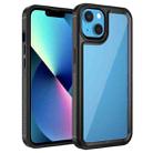 For iPhone 14 Plus Forerunner TPU+PC Phone Case  (Black) - 1