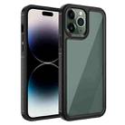 For iPhone 14 Pro Forerunner TPU+PC Phone Case (Black) - 1