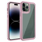 For iPhone 14 Pro Max Forerunner TPU+PC Phone Case (Pink) - 1